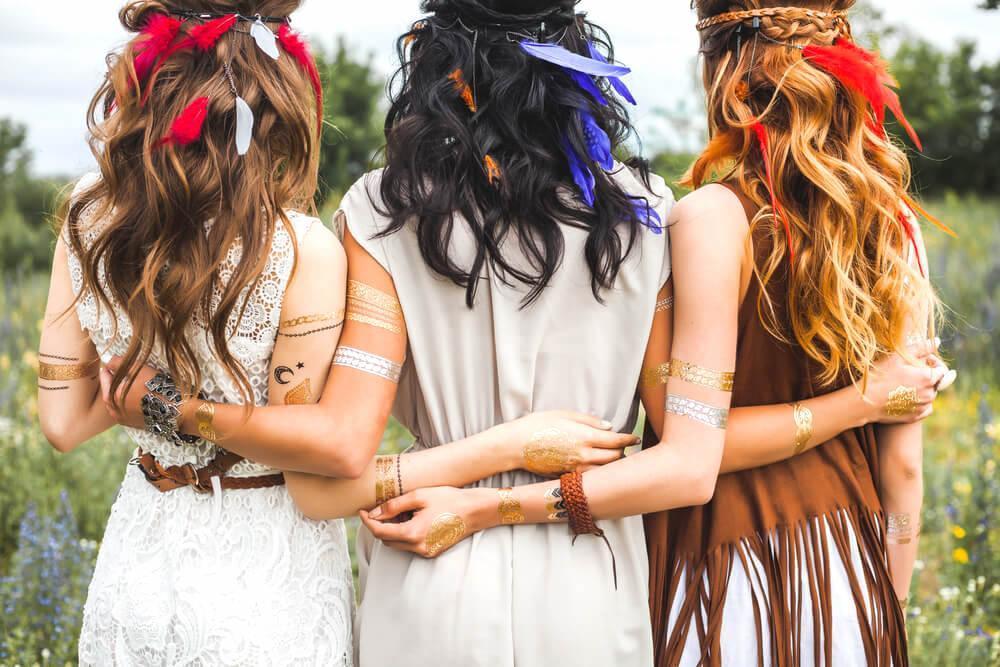 Bohemian-inspired hairstyles 