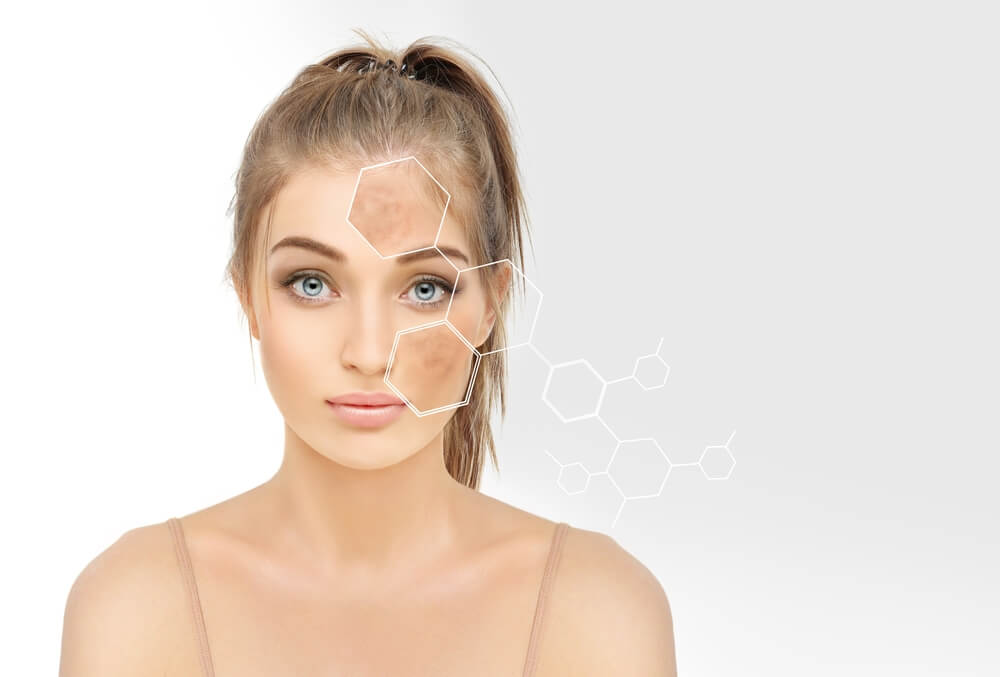 woman face skin